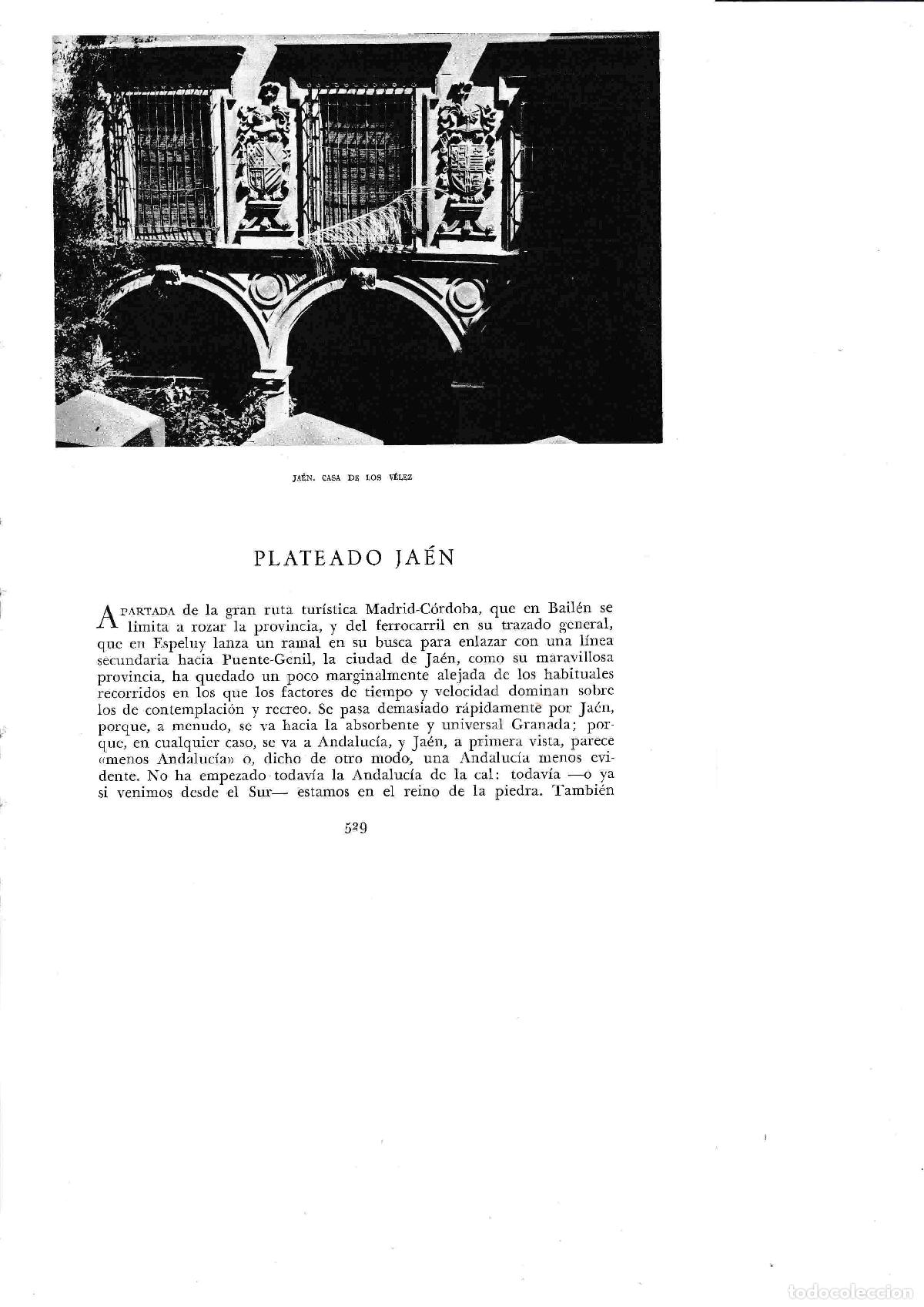 Postales: LAMINA 6527: Jaen casa de los Velez - Jose M&ordf; Peman