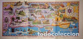 Postales: LAMINA 6544: Malaga Granada y Malaga Almeria - Jose M&ordf; Peman