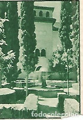 Postkarten: CROMO 0049 GALLINA BLANCA 2o ALBUM. Serie 16 Parques y jardines. Numero 1 alhambra - Varios