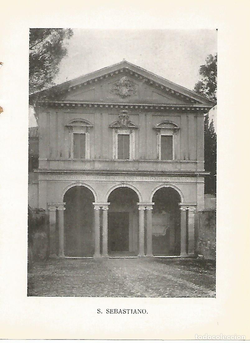 Postkarten: Lamina 1031: ROMA. San Sebastian - Varios