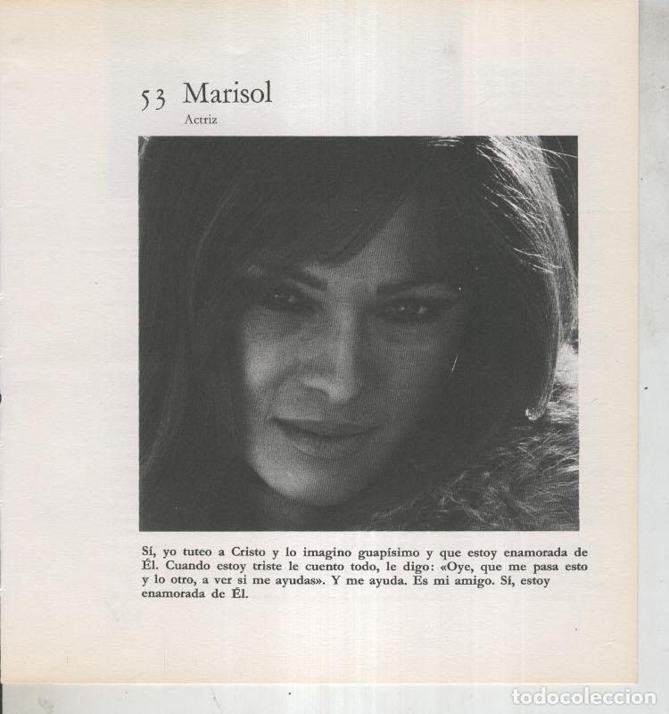 Cartoline: Ficha 053: Marisol: Actriz - Varios