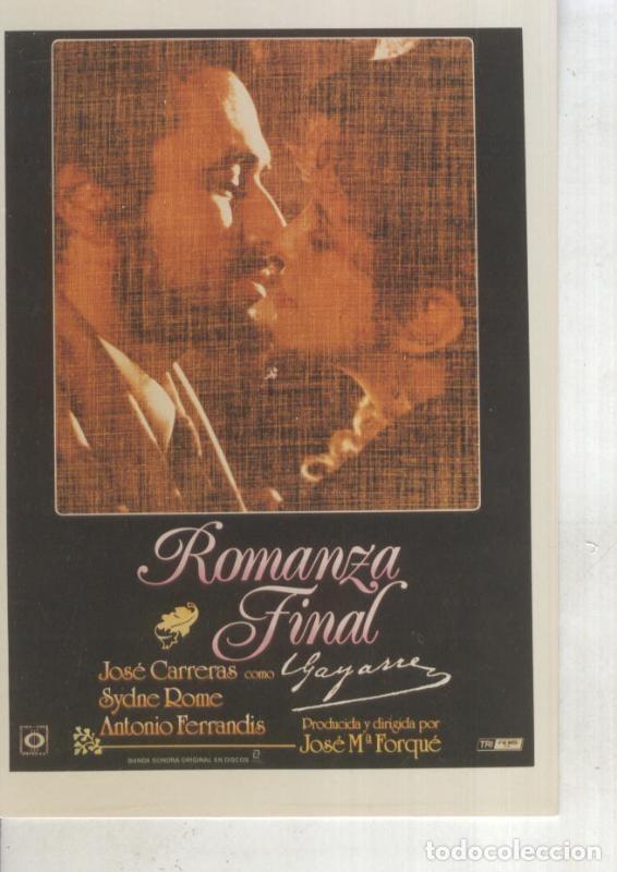 Postkarten: Foto cine 467: Romanza final (Jose Carreras) - Varios