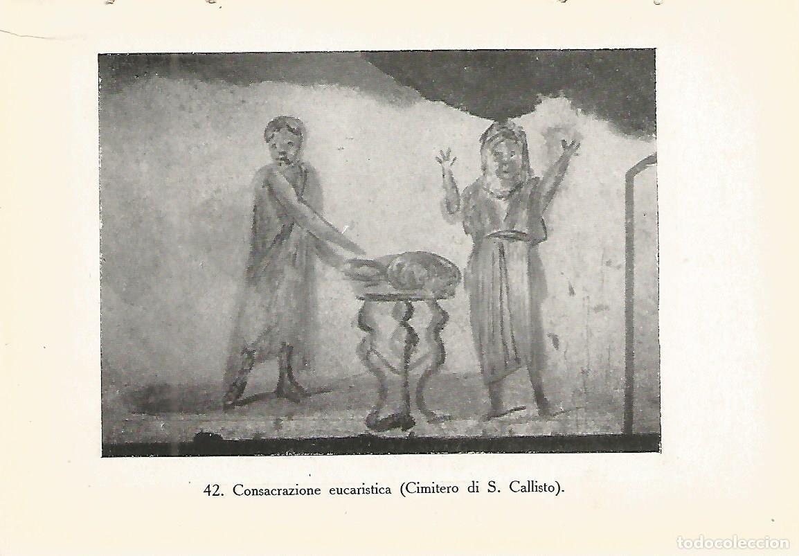 Postais: Lamina 459: CATACUMBAS DE ROMA. Consagracion eucaristica - P. Sisto Scaglia