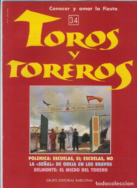 Postkarten: Portada fasciculo Toros y Toreros numero 34 - Varios