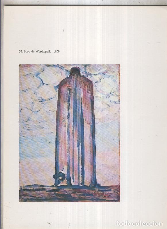 Cartoline: Piet Mondrian: lamina 10: Faro de Westkapelle, 1909 - Varios