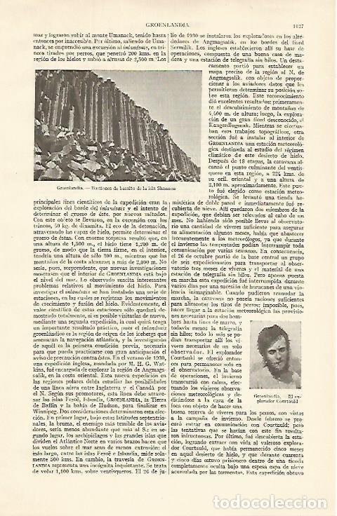Postkarten: LAMINA ESPASA 16189: Isla Shanon en Groenlandia - Varios