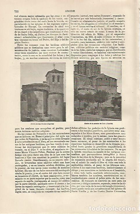 Postcards: LAMINA ESPASA 13192: San Nicolas en Segovia y Catedral de Toro - Varios