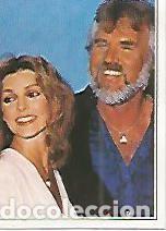 Cartoline: CROMO 80 SUPERCROMOS DE FABULA: MUSIQUEROS. No 104. Kenny Rogers y Priscilla Presley - Varios