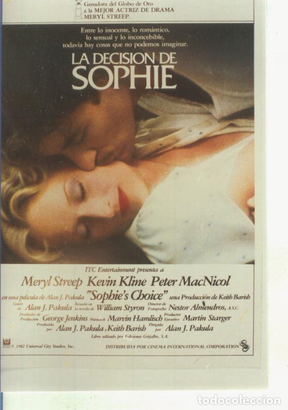 Postkarten: Foto cine 575: La decision de Sophie (Meryl Streep) - Varios