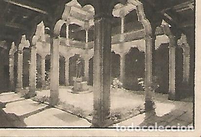 Postkarten: CROMO 0014 GALLINA BLANCA 2o ALBUM. Serie 3 Casas se&ntilde;oriales - Patios. Numero 4 Salamanca. Casa de l