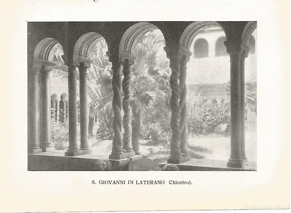 Postkarten: Lamina 1024: ROMA. San Giovanni in Laterano. Claustro - Varios