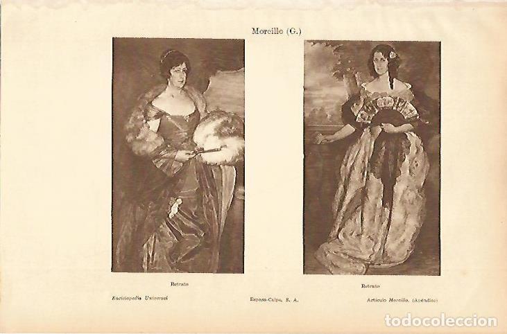 Cartes Postales: LAMINA ESPASA 4928: Retratos por G. Morcillo - Varios Autores
