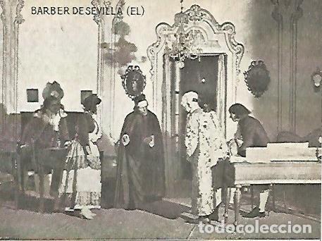 Postcards: LAMINA 2935: El Barbero de Sevilla - Jose Maria Junyent (director)