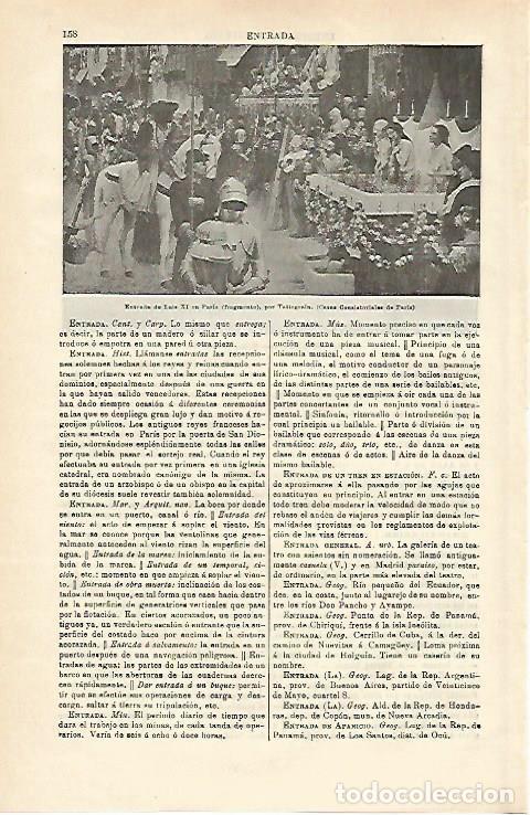 Postkarten: LAMINA ESPASA 16500: Entrada de Luis XII en Paris - Varios