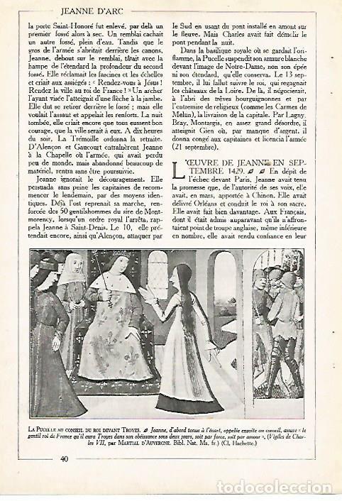 Postales: LAMINA 4502: Juana de Arco delante del Consejo del Rey - Varios