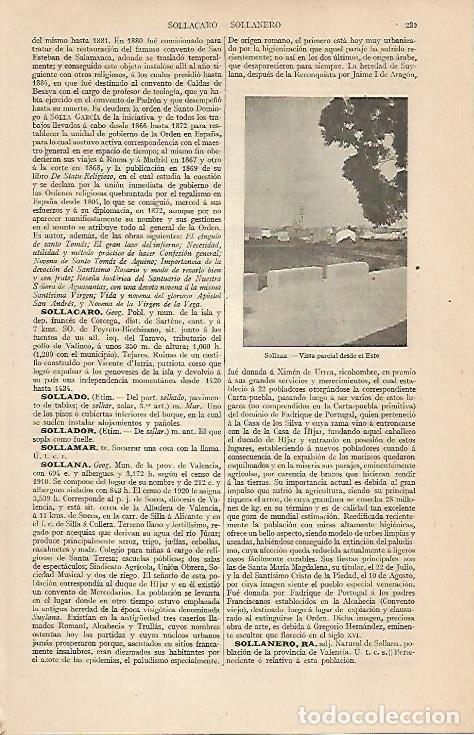 Postcards: LAMINA ESPASA 7528: Vista parcial de Sollana Valencia - Varios