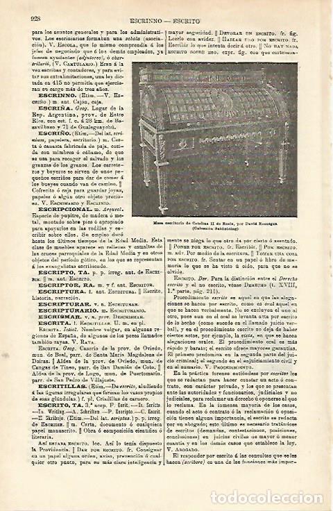 Postkarten: LAMINA ESPASA 16610: Escritorio de Catalina II de Rusia - Varios