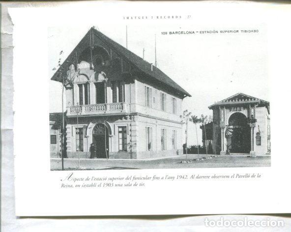 Cartoline: El Tibidabo de Barcelona: imagtes i records, paginadas 28 y 29 - varios