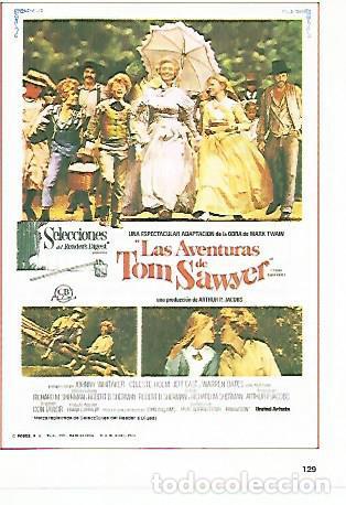 Cartoline: CROMO CINE 1750: LAS AVENTURAS DE TOM SAWYER - Varios