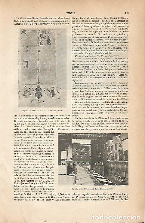 Postales: LAMINA ESPASA 22229: Sala de las Biblias en el Museo Plantin de Amberes - Varios