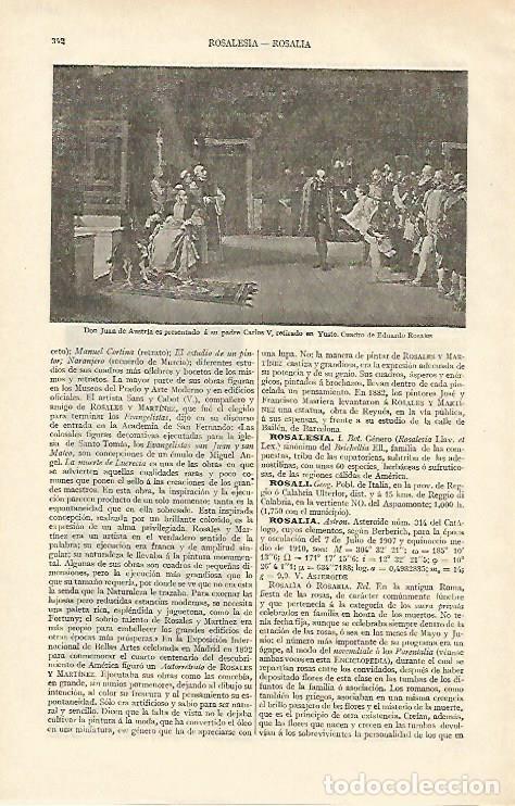 Cartoline: LAMINA ESPASA 16942: Juan de Austria es presentado a su padre por Rosales - Varios
