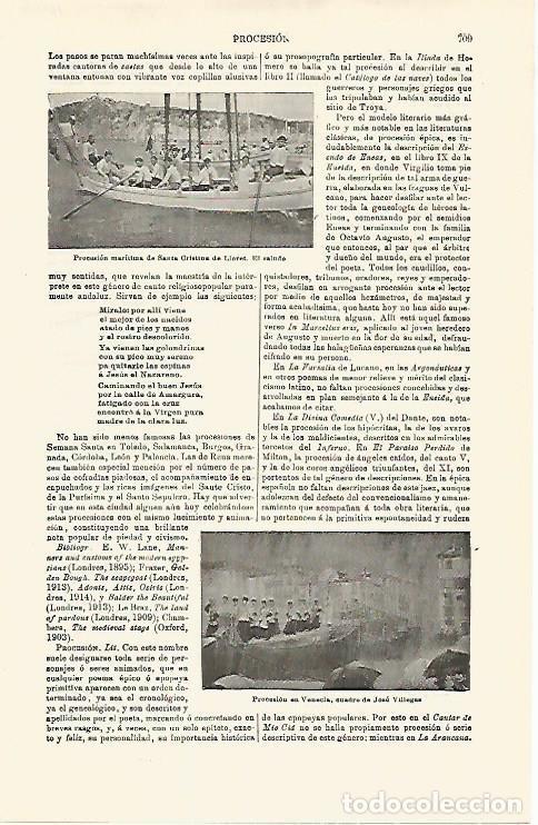 Postkarten: LAMINA ESPASA 16816: Procesion maritima en Lloret Barcelona - Varios