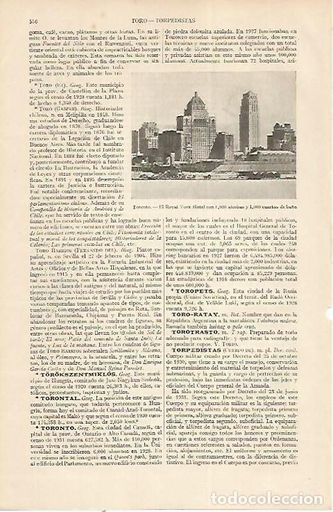 Postkarten: LAMINA ESPASA 22401: El Royal York Hotel en Toronto - Varios