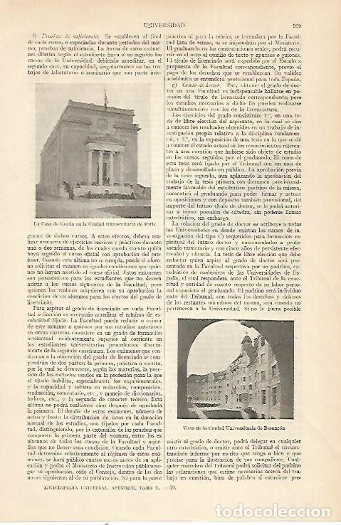 Postais: LAMINA ESPASA 22428: Casa de Grecia en Paris - Varios