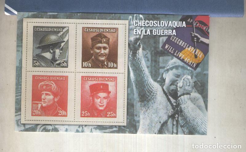 Cartoline: Sellos del mundo modelo 18: Checoslovaquia en guerra - varios