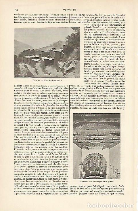 Postkarten: LAMINA ESPASA 851: Vistas de Trevelez Granada - Varios Autores