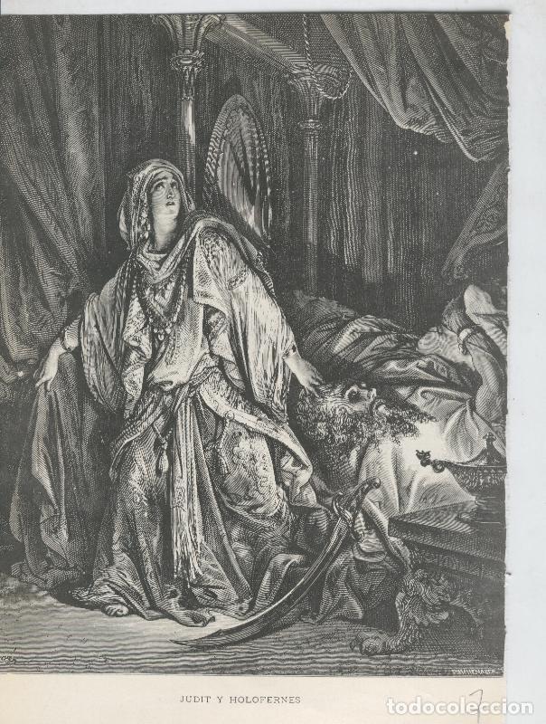 Postcards: Lamina de Gustavo Dore: Judit y Holofernes - Varios