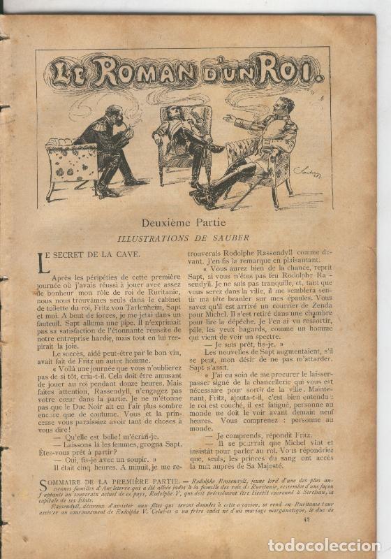 Cartoline: Le Roman d,un Roi, deuxime partie, illustrations de Sauber - Varios