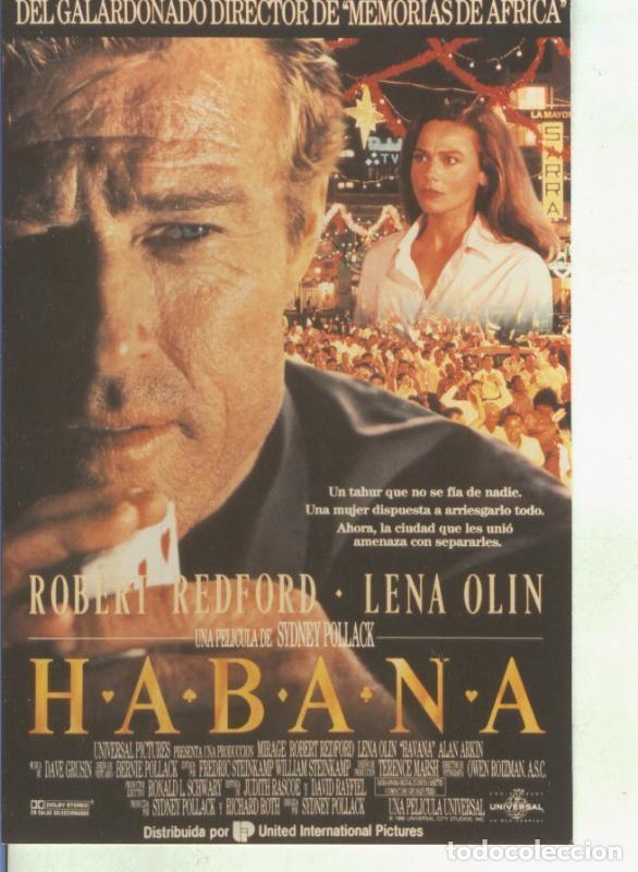Postales: Foto cine 036: Habana (Robert Redfort-Lena Olin) - Varios