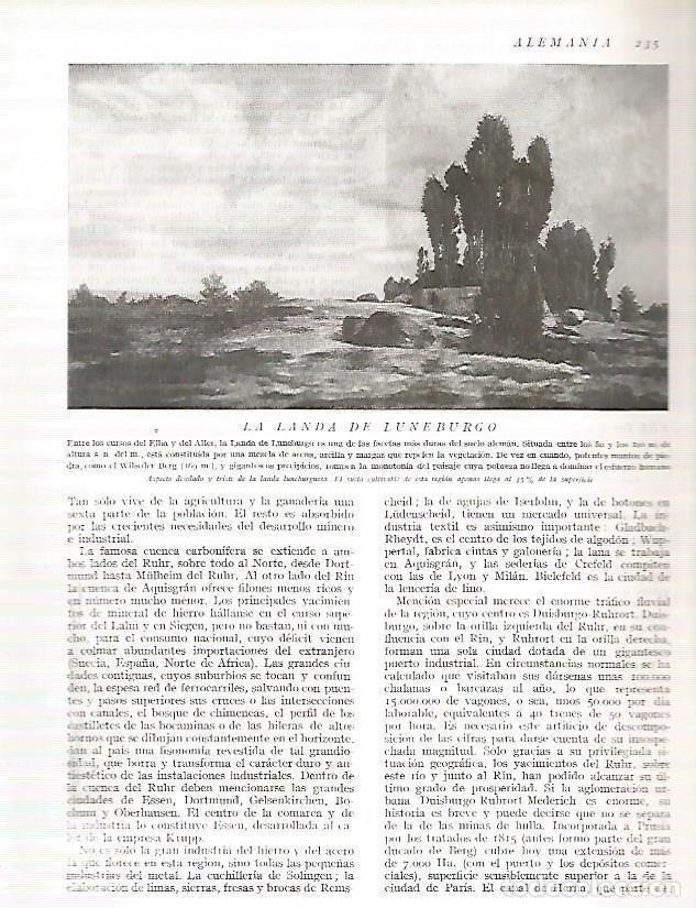 Cartoline: LAMINA 3161: ALEMANIA. La landa de Luneburgo - Ramon Otero Pedrayo