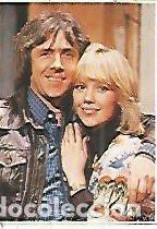 Postales: CROMO 160 SUPERCROMOS DE FABULA: PAREJAS FAMOSAS. No 197. Richard OSullivan y Tessa Wyatt - Varios