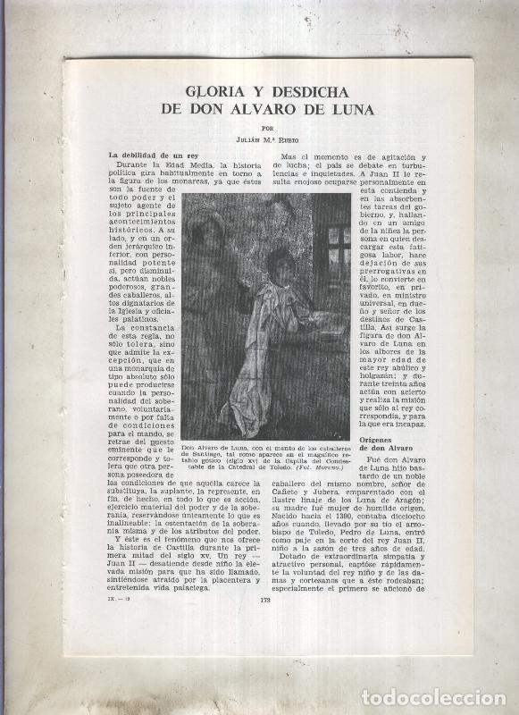 Postales: Gloria y desdicha de Don Alvaro de Luna por Julian Maria Rubio - Varios