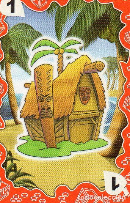 Postales: CROMO COLECCION CEREALES COCO POPS: Busqueda del tesoro. Cromo 1 rojo - Varios
