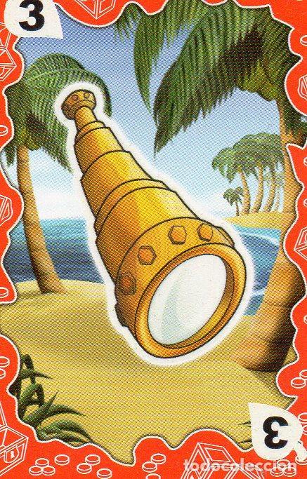 Postales: CROMO COLECCION CEREALES COCO POPS: Busqueda del tesoro. Cromo 3 rojo - Varios