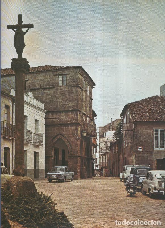 Postkarten: Album Grafico de Espa&ntilde;a lamina 43: Plaza del Camarada en Noya, Coru&ntilde;a - Varios