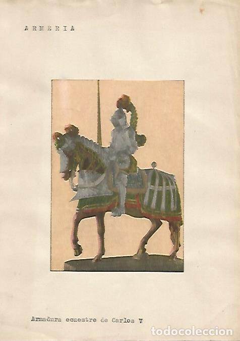 Postkarten: LAMINA 5298: Armadura ecuestre de Carlos V - Varios