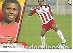 Postkarten: CROMO ALBUM LIGA DE FUTBOL 2007-2008: Kalu Uche (no 335) U.D. Almeria - Varios