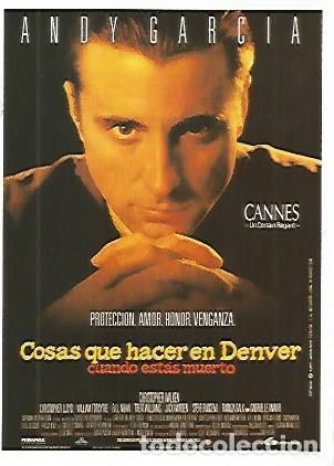 Postkarten: CROMO CINE 1403: COSAS QUE HACER EN DENVER CUANDO ESTES MUERTO - Varios