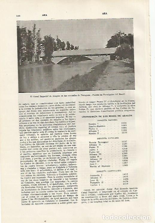 Postkarten: LAMINA SALVAT 80265: Puente de Formigalles (Zaragoza) - Varios