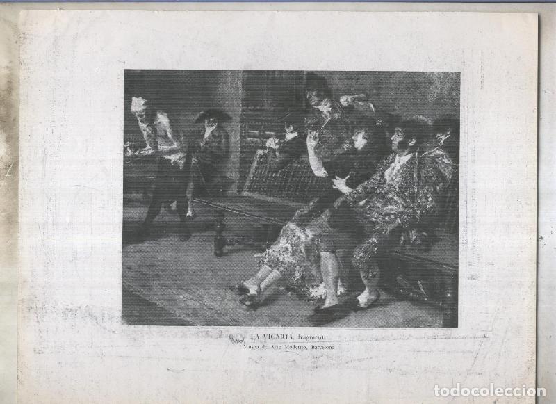 Cartoline: Mariano Fortuny numerado 16: La vicaria, fragmento - Varios