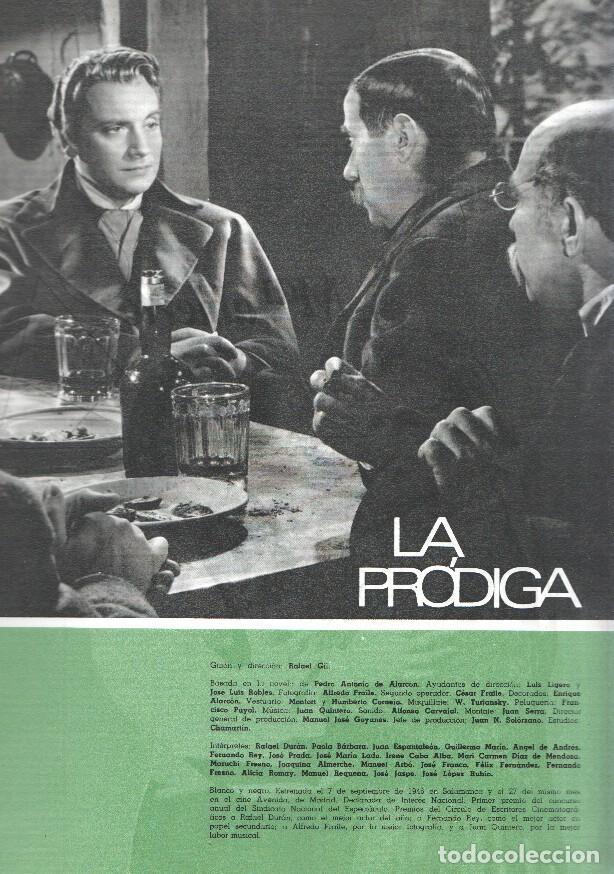 Postkarten: Ficha cine Suevia Films: La prodiga y Mar abierto - varios