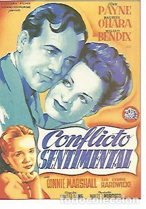 Cartes Postales: CROMO CINE 1464: CONFLICTO SENTIMENTAL - Varios