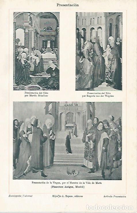 Cartes Postales: LAMINA ESPASA Alemania 3591: Obras de la Pinacoteca Antigua de Munich Alemania - Varios Autores