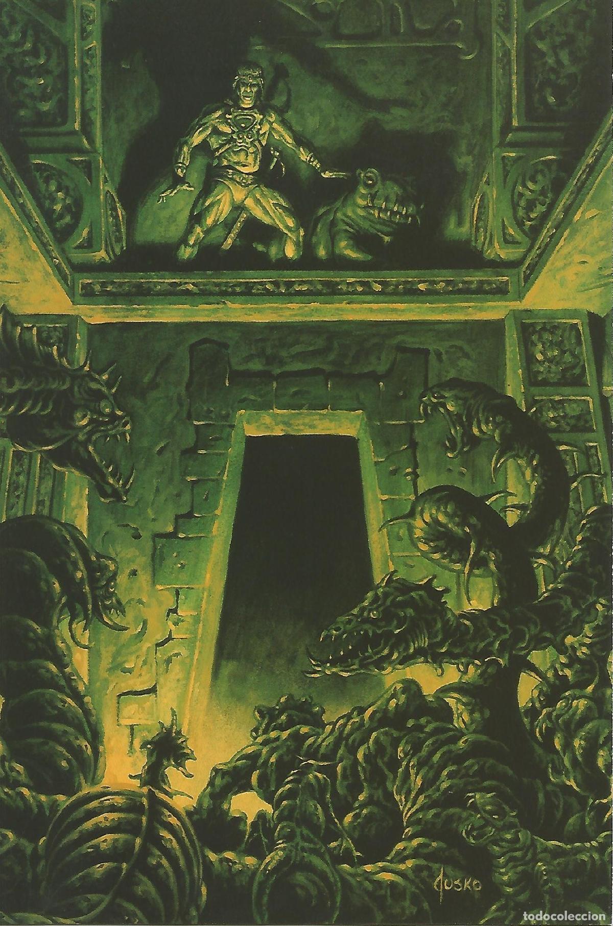 Cartes Postales: Colossal Card 25: Joe Jusko. Warlords of Mars - Joe Jusko
