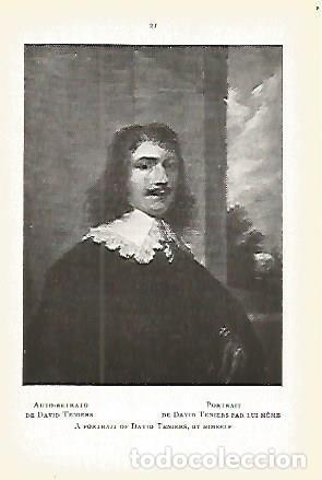 Postkarten: LAMINA 1606: ARANJUEZ. Autorretrato de David Teniers - J.M. Florit