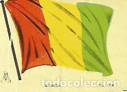 Cartes Postales: CROMO COLECCION UNIVERSAL 1959: BANDERA GUINEA. Numero 163 - Varios